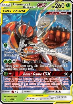 Pheromosa & Buzzwole GX UNB 1 Unbroken Bonds