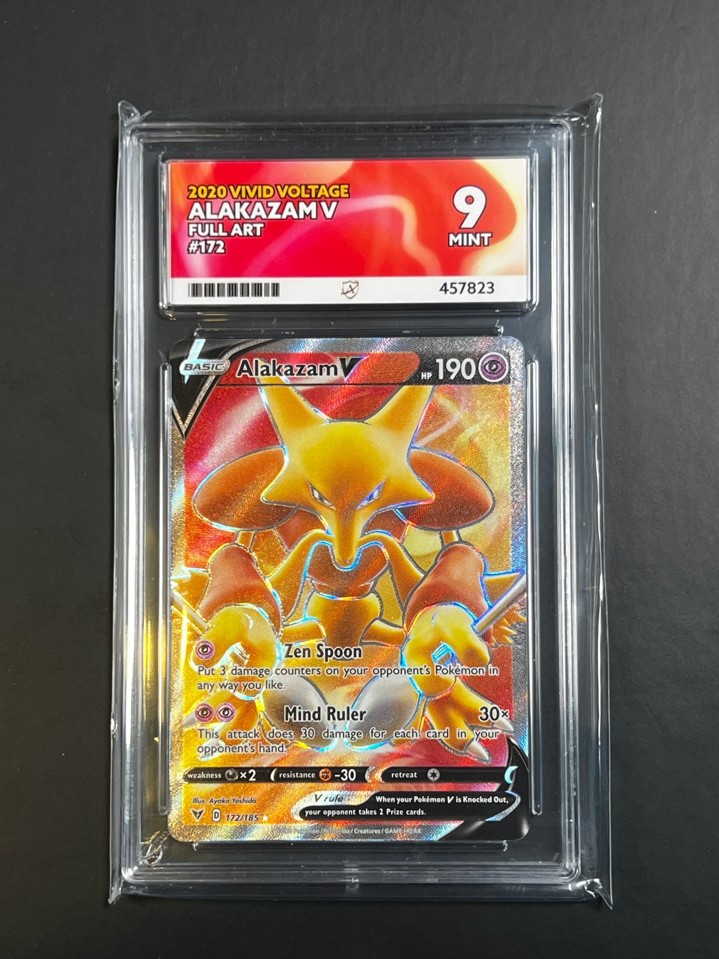ACE 9 - 2020 - Alakazam V - Vivid Voltage - 172/185 - Full Art