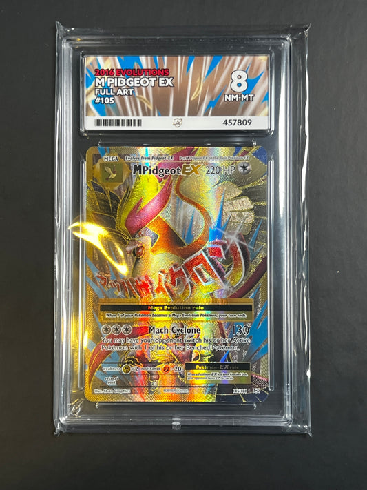 ACE 8 - 2016 - M Pidgeot EX - Evolutions - 105/108 - Full Art