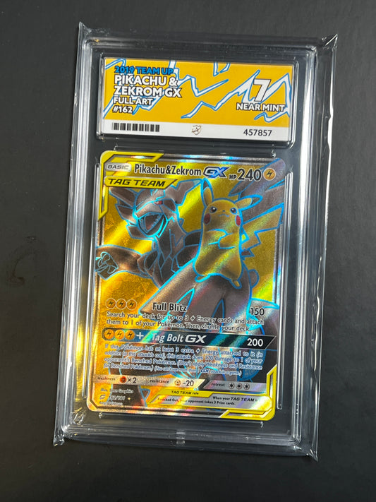 ACE 7 - 2019 - Pikachu & Zekrom GX - Team Up - 162/181 - Full Art