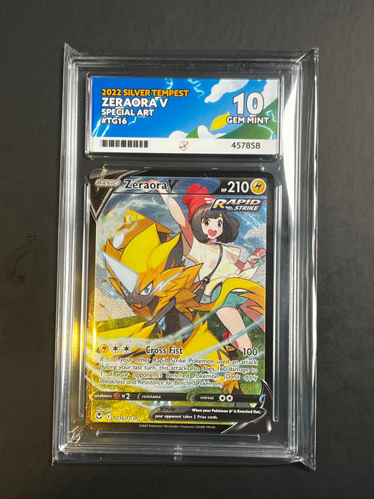 ACE 10 - 2022 - Zeraora V - Silver Tempest - TG16/TG30 - Special Art