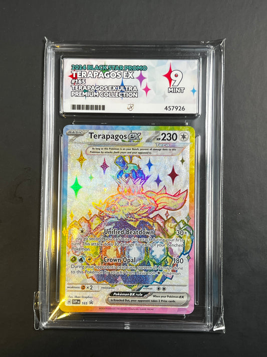 ACE 9 - 2024 - Terapagos ex - Black Star Promo - 165 - Terapagos ex Ultra Premium Collection