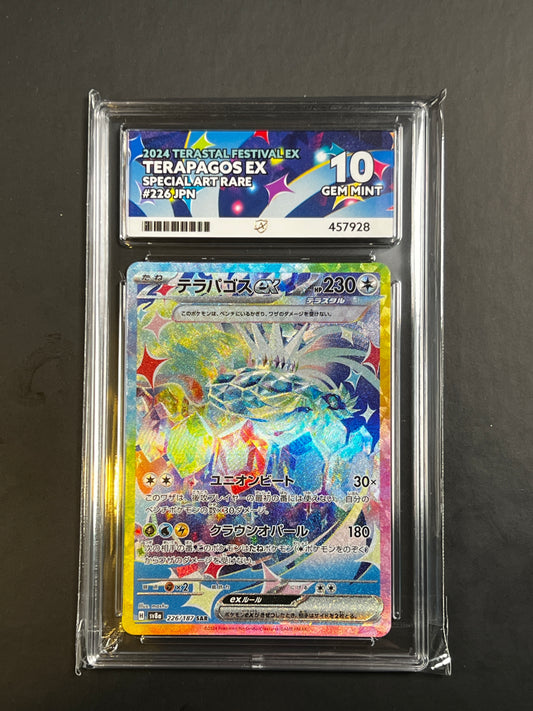 ACE 10 - 2024 - Terapagos ex - Terastal Festival ex - 226/187 - Special Art Rare - Japanese