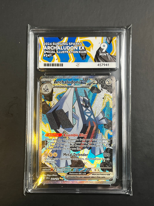 ACE 9 - 2024 - Archaludon ex - Surging Sparks - 241/191 - Special Illustration Rare