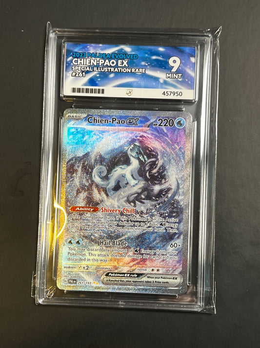 ACE 9 - 2023 - Chien-Pao ex - Paldea Evolved - 261/193 - Special Illustration Rare