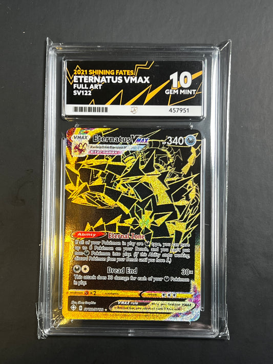 ACE 10 - 2021 - Eternatus VMAX - Shining Fates - SV122/SV122 - Full Art
