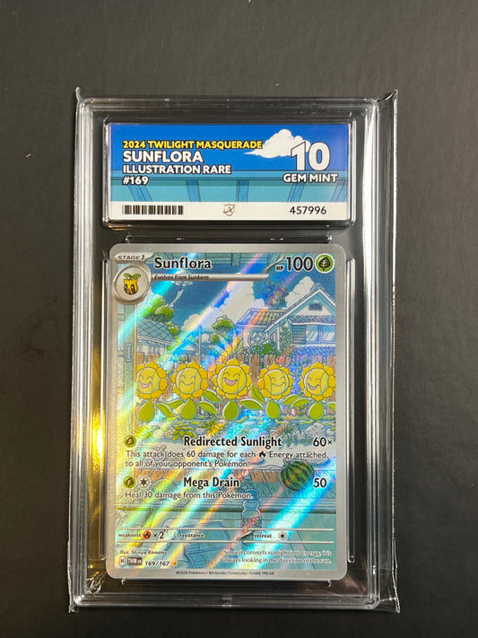 ACE 10 - 2024 - Sunflora - Twilight Masquerade - 169/167 - Illustration Rare
