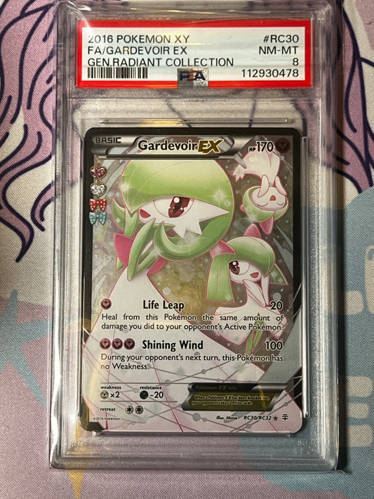 PSA 8 - Gardevoir - Generations - RC30/RC32 - Full Art - Radiant Collection