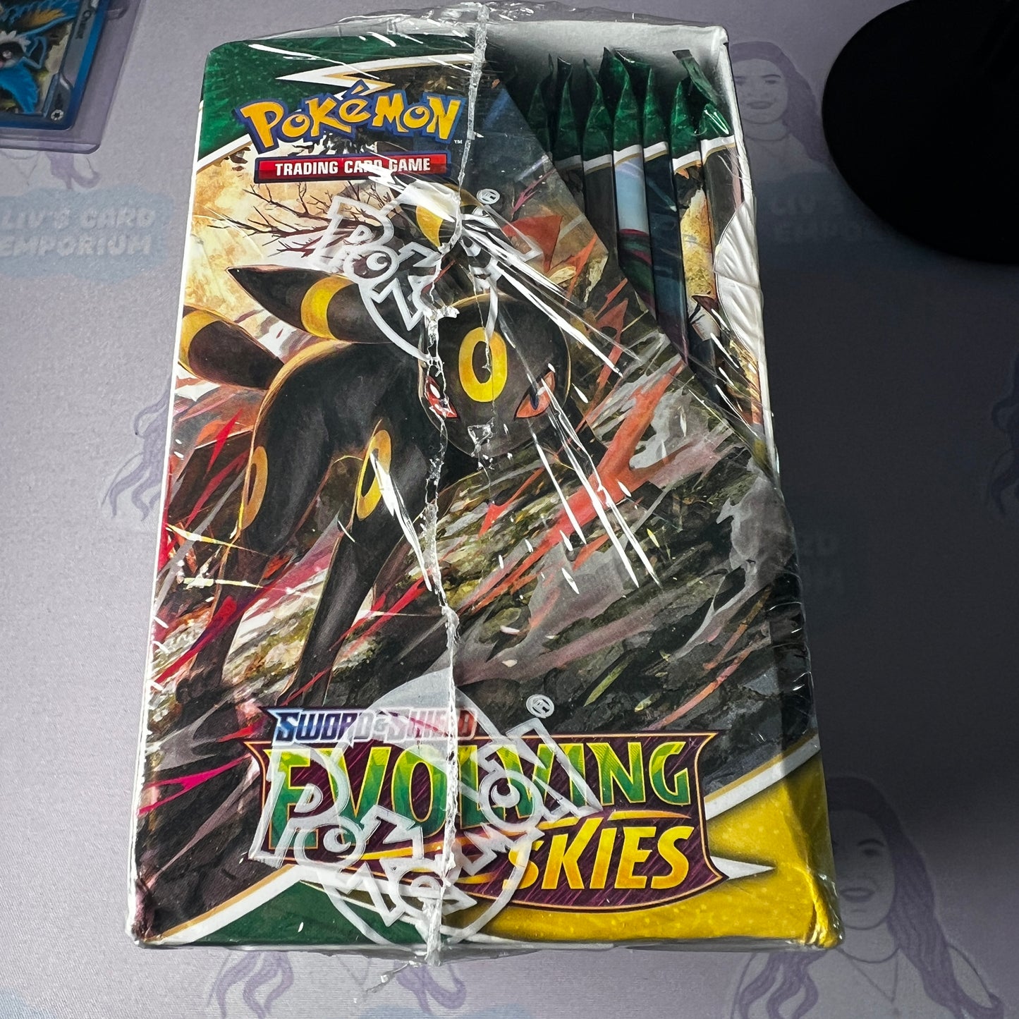 Evolving Skies Booster Box - DAMAGED SEAL