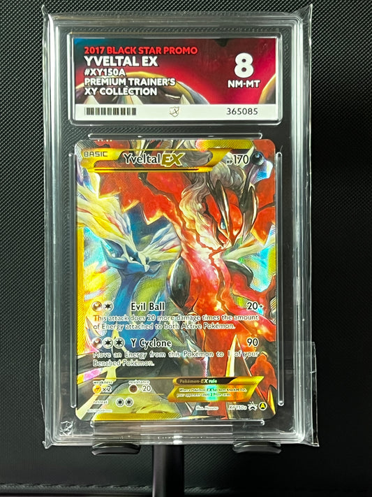 ACE 8 - Yveltal EX - Black Star Promo - XY150a - Premium Trainer's XY Collection