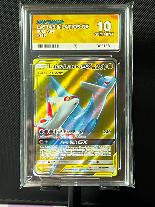 ACE 10 - Latias & Latios GX - Team Up - 169/181 - Full Art