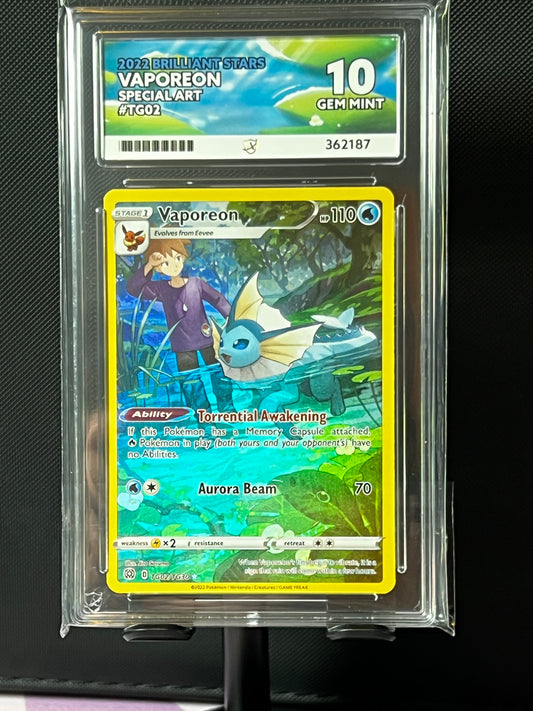 ACE 10 - Vaporeon - Brilliant Stars - TG02/TG30 - Special Art