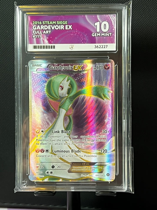 ACE 10 - Gardevoir EX - Steam Siege - 111/114 - Full Art