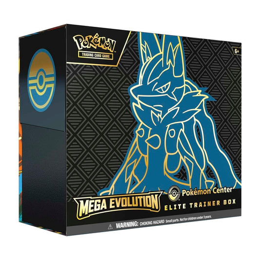 Mega Evolution Pokemon Center Elite Trainer Box (Mega Lucaerio)