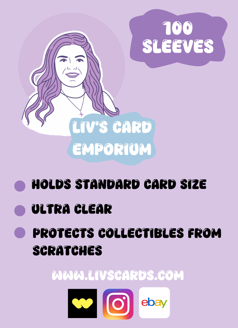Liv's Card Emporium Card Sleeves