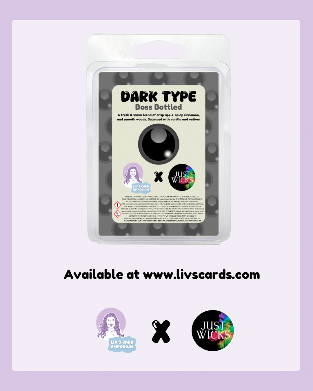 Dark Type Wax Melt 60 g