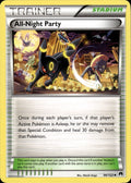All-Night Party 96/122 Uncommon BREAKpoint Pokemon Lightly Played