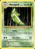 Metapod 4/108 Uncommon Evolutions Pokemon Lightly Played