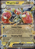 Wugtrio ex 060/162 Ultra Rare Temporal Forces Pokemon Holo Lightly Played