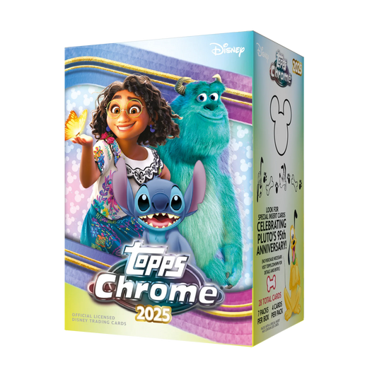 2025 Topps Chrome Disney Value Box