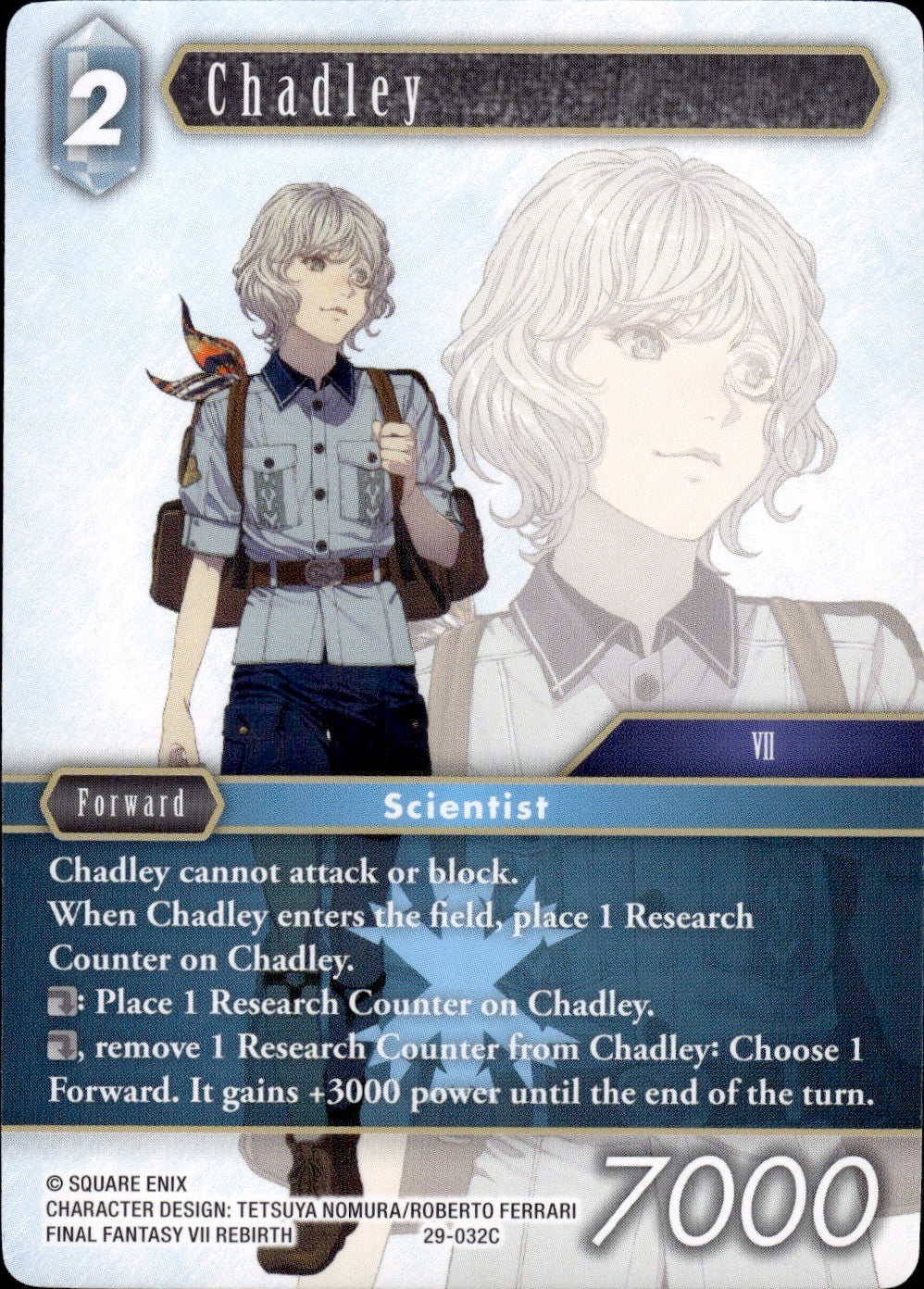 Chadley 29-032C Common Blissful Eternity Final Fantasy Near Mint