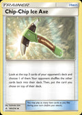 Chip-Chip Ice Axe 165/214 Uncommon Unbroken Bonds Pokemon Lightly Played