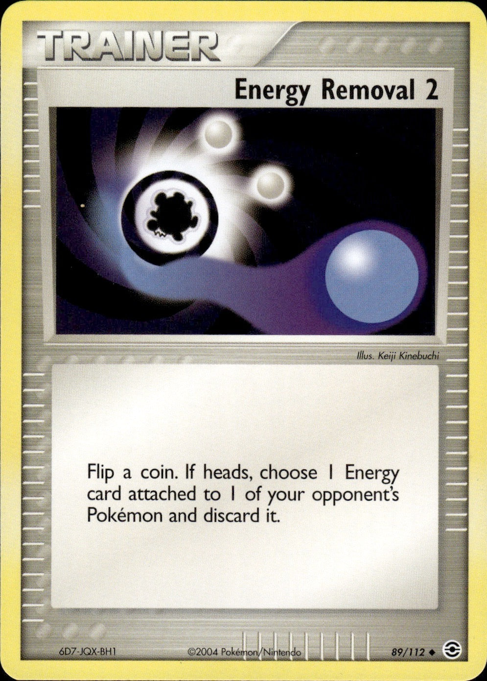 Energy Removal 2 89/112 Uncommon FireRed & LeafGreen Pokemon Lightly Played