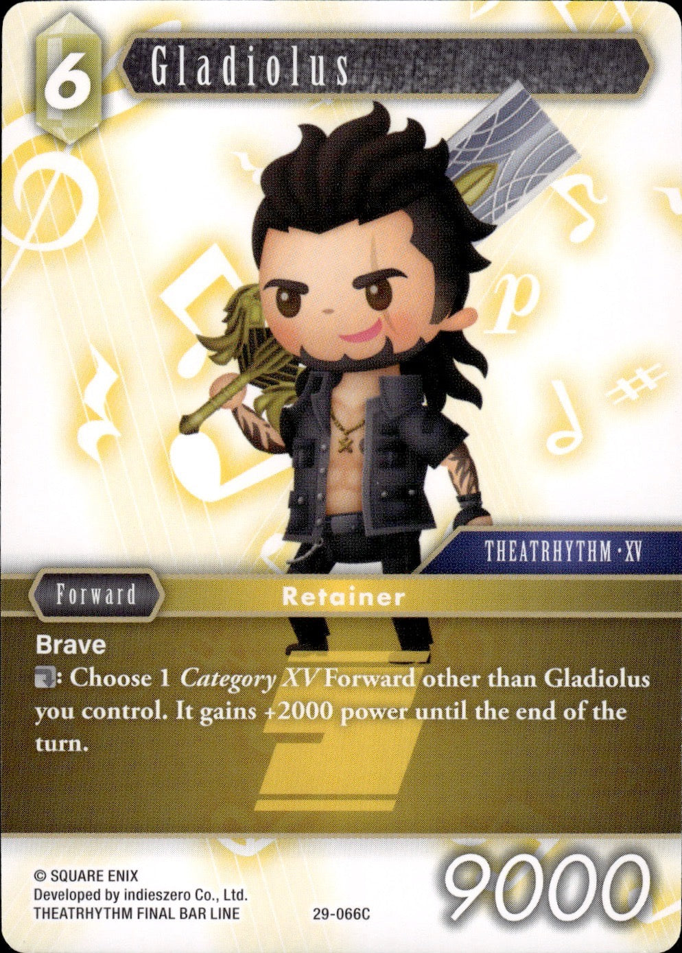 Gladiolus 29-066C Common Blissful Eternity Final Fantasy Near Mint