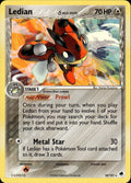 Ledian 18/101 Rare Dragon Frontiers Pokemon Lightly Played