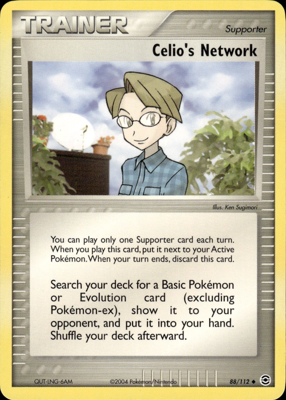 Celio's Network 88/112 Uncommon FireRed & LeafGreen Pokemon Lightly Played