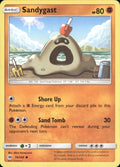 Sandygast 74/149 Common SM Base Set Pokemon Lightly Played