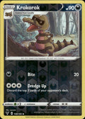 Krokorok 108/185 Uncommon Vivid Voltage Pokemon Reverse Holo Lightly Played