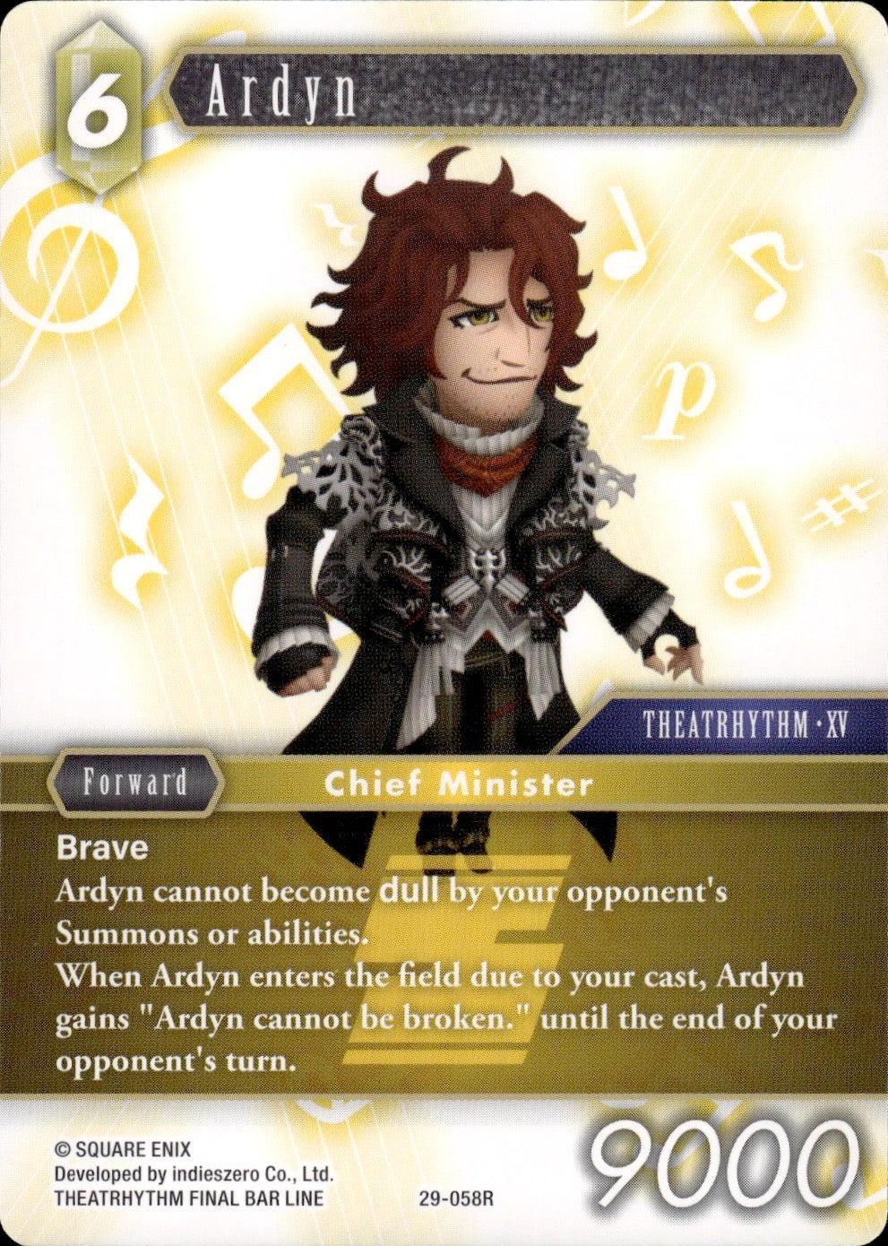 Ardyn 29-058R Rare Blissful Eternity Final Fantasy Near Mint