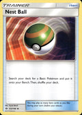 Nest Ball 123/149 Uncommon SM Base Set Pokemon Lightly Played