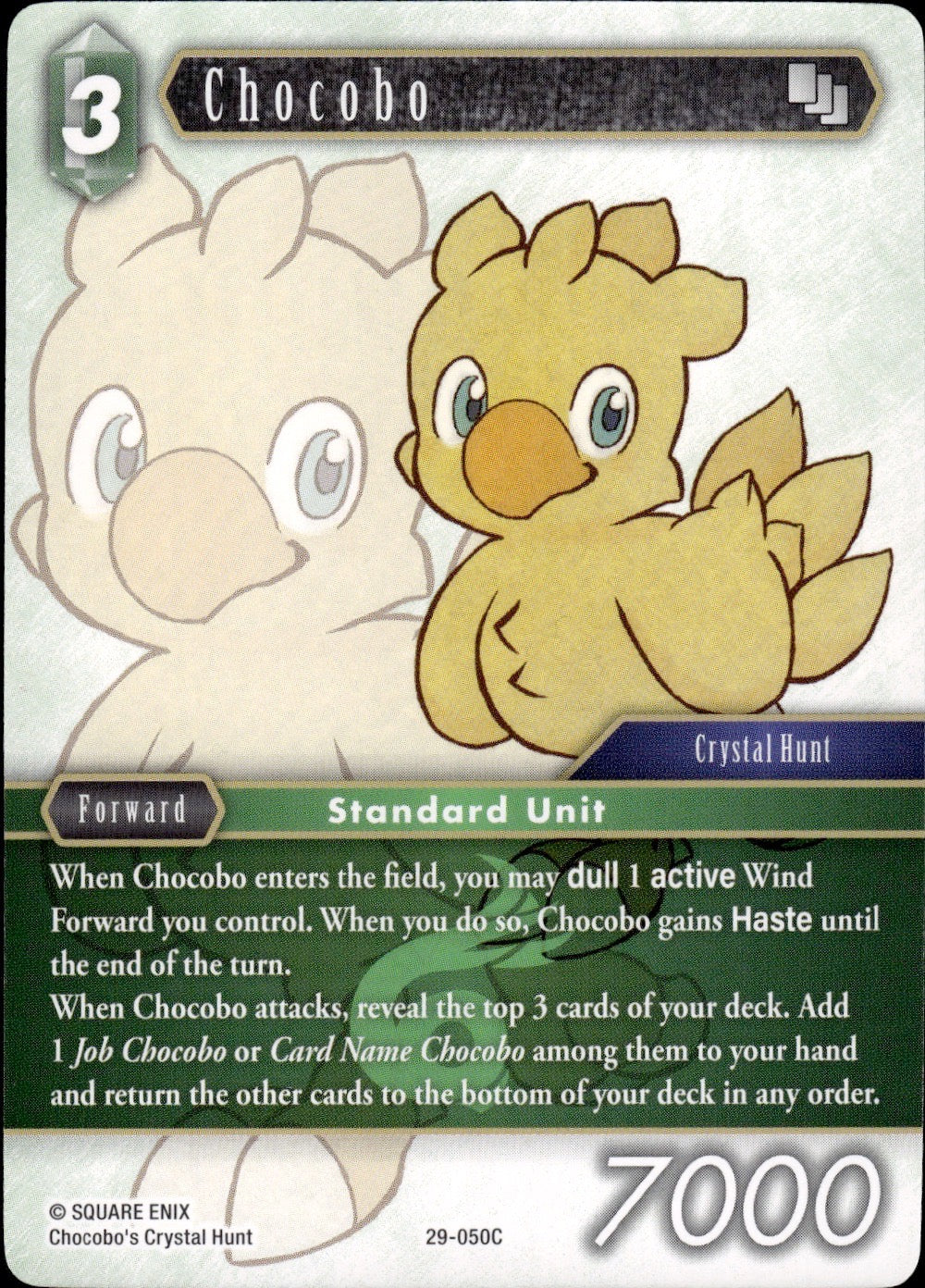 Chocobo 29-050C Common Blissful Eternity Final Fantasy Near Mint
