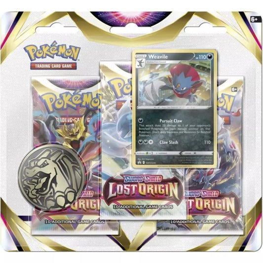 Lost Origin 3-Pack Blister (Weavile)