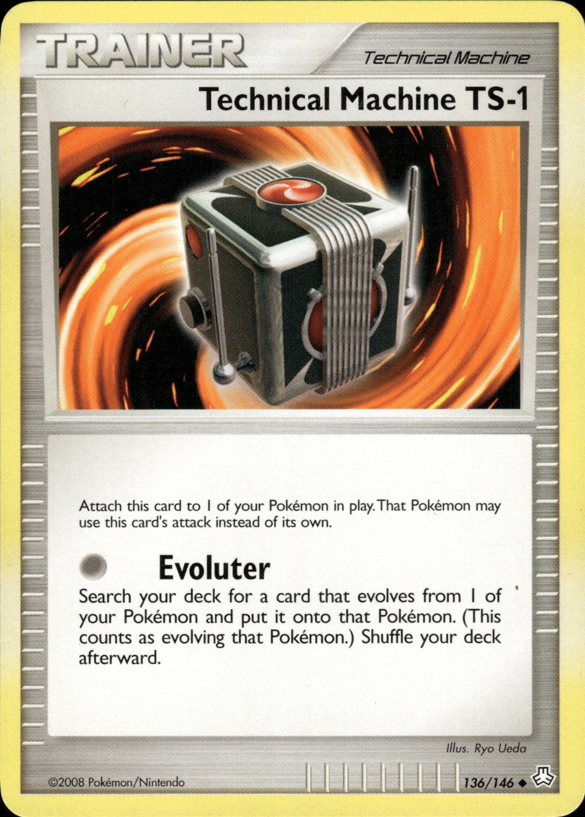 Technical Machine TS-1 136/146 Uncommon Legends Awakened Pokemon Lightly Played