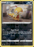Scraggy 098/203 Common Evolving Skies Pokemon Lightly Played