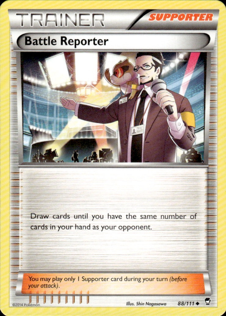 Battle Reporter 88/111 Uncommon Furious Fists Pokemon Lightly Played