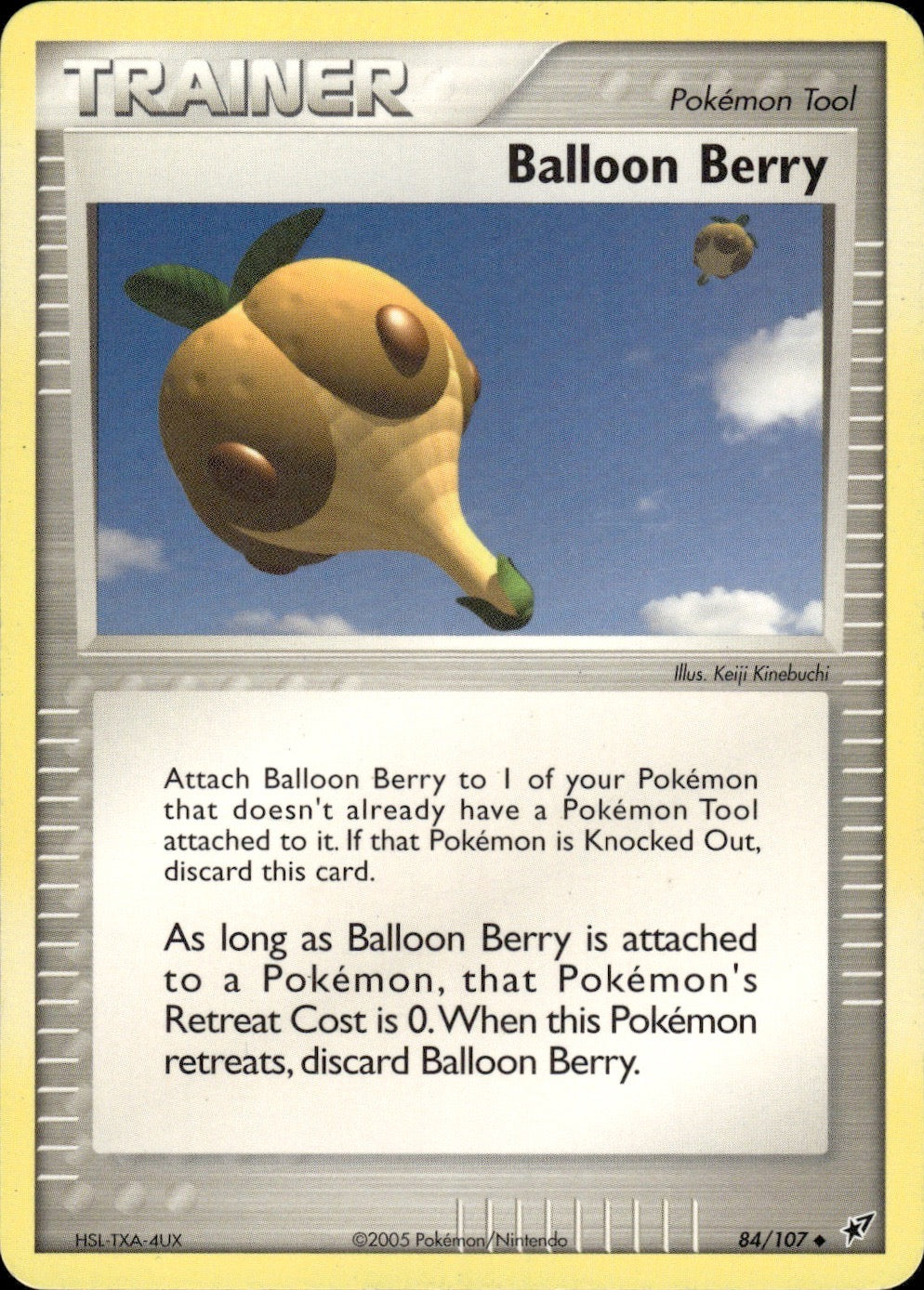 Balloon Berry 84/107 Uncommon Deoxys Pokemon Lightly Played