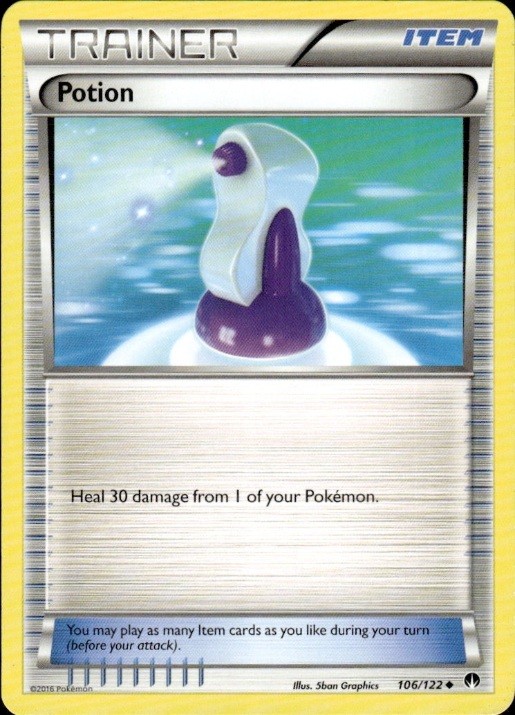 Potion 106/122 Uncommon BREAKpoint Pokemon Lightly Played