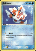Goldeen 55/109 Common Ruby & Sapphire Pokemon Lightly Played