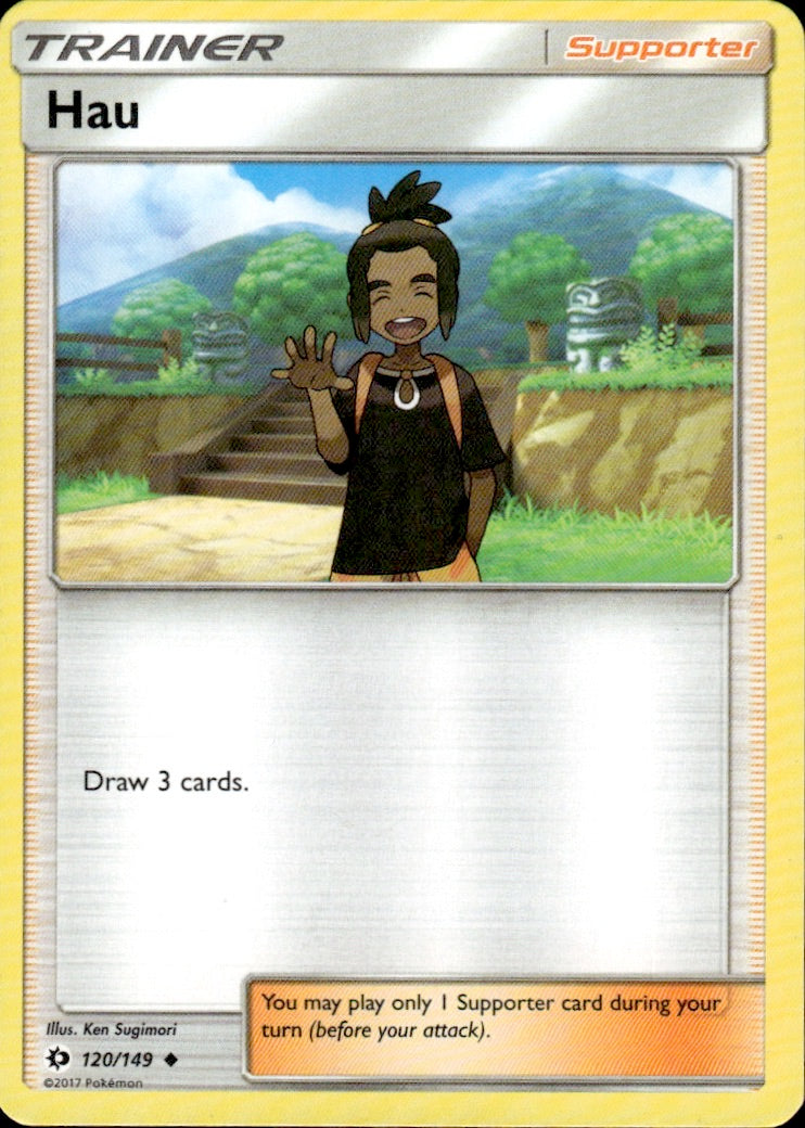 Hau (#28 Charizard Stamped) 120/149 Promo Battle Academy Pokemon Lightly Played