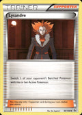 Lysandre 90/106 Uncommon Flashfire Pokemon Lightly Played