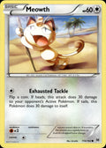 Meowth 114/162 Common BREAKthrough Pokemon Lightly Played