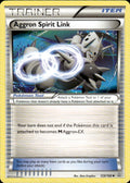 Aggron Spirit Link 123/160 Uncommon Primal Clash Pokemon Lightly Played