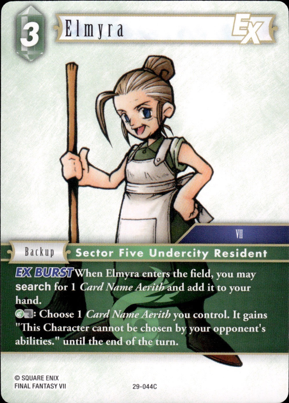 Elmyra EX 29-044C Common Blissful Eternity Final Fantasy Near Mint