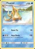 Floatzel 23/73 Uncommon Shining Legends Pokemon Lightly Played
