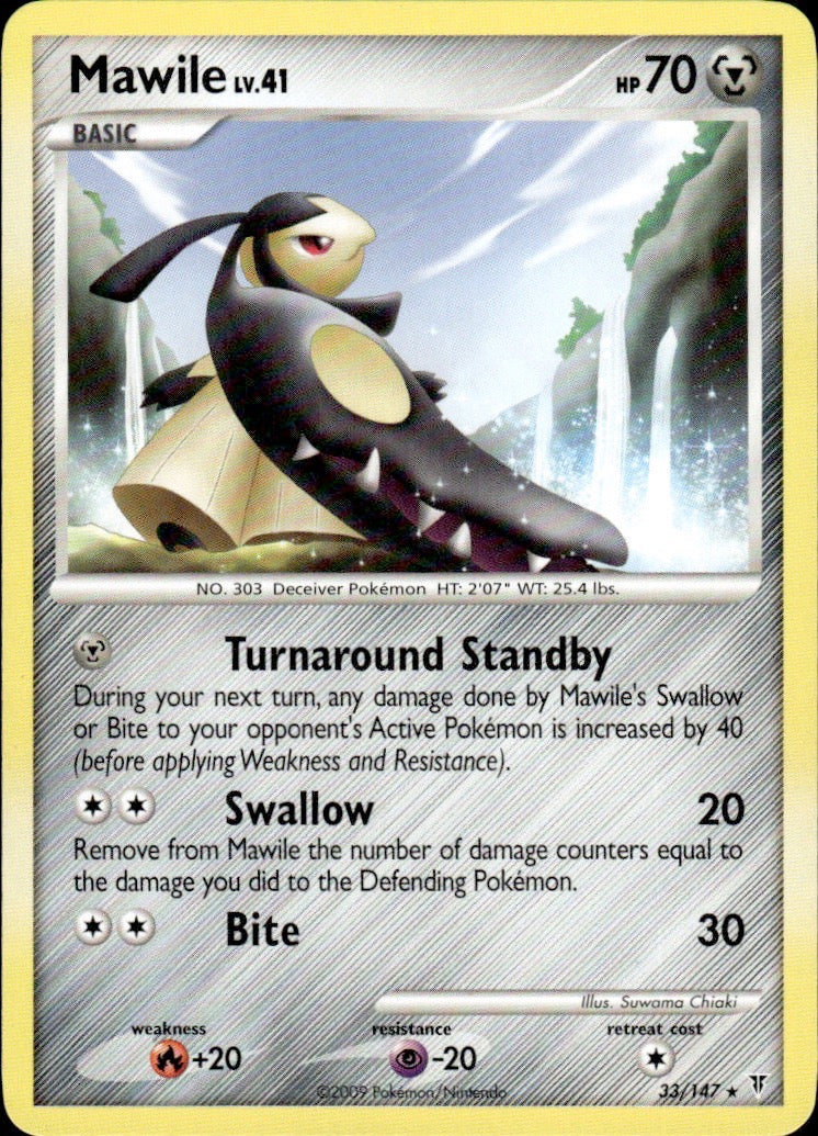 Mawile 33/147 Rare Supreme Victors Pokemon Lightly Played