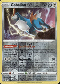 Cobalion 126/195 Rare Silver Tempest Pokemon Reverse Holo Lightly Played